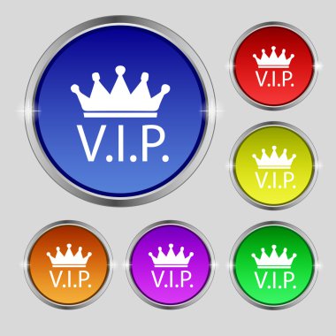 VIP işareti simgesi.