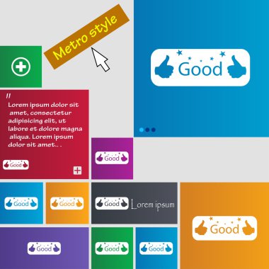 İyi işareti simgesi.