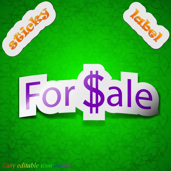 For sale icon sign. — Stock Vector