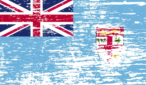 Bandera de fiji — Vector de stock