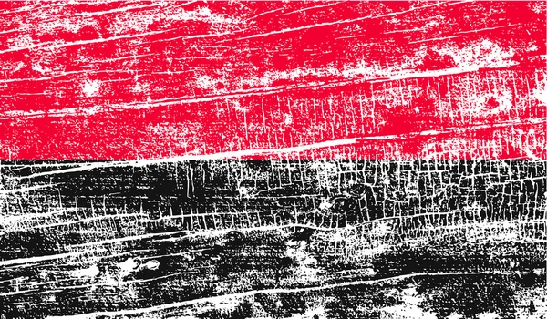 Oun Upa bayrağı eski doku ile. Vektör