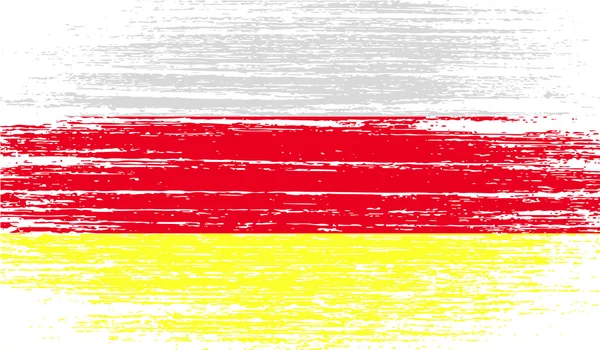 Flagge mit alter Textur. Vektor — Stockvektor