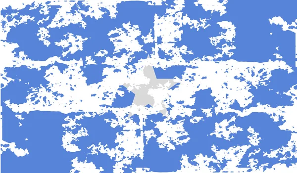 Vlag van Somalië met oude textuur. Vector — Stockvector
