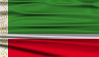 Eski doku ile bayrağı. Vektör