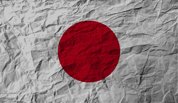 日本与旧纹理的标志。矢量 — 图库矢量图片