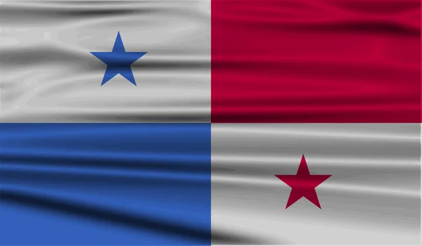 Bandiera di Panama — Vettoriale Stock