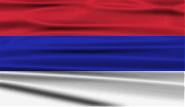 Vlag van Republika Srpska — Stockvector