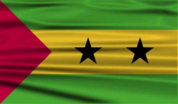 Flag of Sao Tome and Principe — Stock Vector