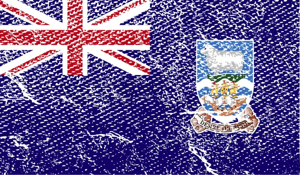 Flagga Falklandsöarna — Stock vektor