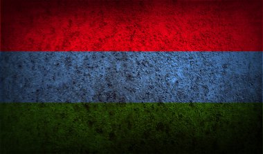 Karelya bayrağı eski doku ile.