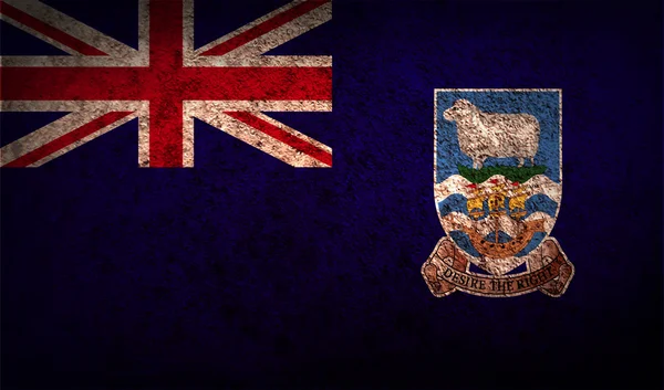 Bandeira das ilhas Falkland — Vetor de Stock