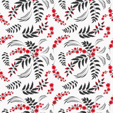 Çiçek desenleri. Çiçekler soyut yüzey tasarımı. Kusursuz desen