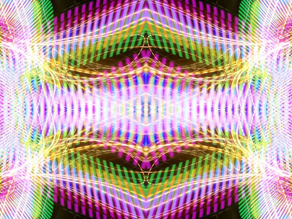 Abstract Digital Wallpaper Psychedelic Pattern — Stock Photo, Image