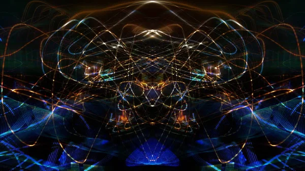 Абстрактні Цифрові Шпалери Психоделічний Візерунок — стокове фото