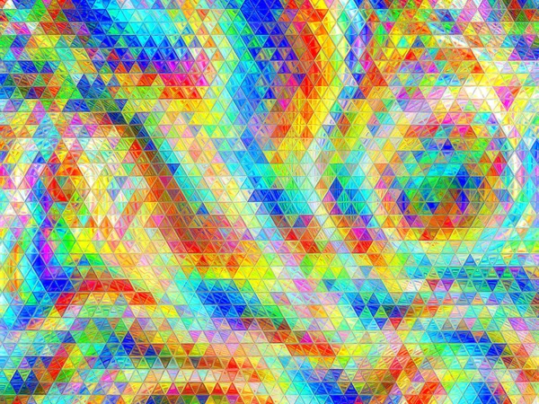 Abstract Digital Wallpaper Psychedelic Pattern — Stock Photo, Image