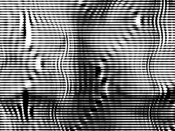 Abstract Digitaal Behang Psychedelisch Patroon — Stockfoto