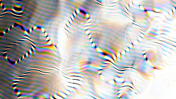 Illusztráció Digitális Effektek Neon Ragyogás Szimmetria Tükröződés Ünnepi Dekoráció Absztrakt — Stock Fotó