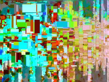 Dijital efektler. Çok renkli soyut arkaplan. Renkli desen. Poster, broşür, el ilanı ve kart için yaratıcı grafik tasarımı. Eşsiz duvar kâğıdı. Ağ, kumaş ve not defteri kapağı için arkaplan.