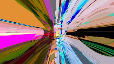 Çok renkli soyut arkaplan. Renkli desen. Dijital efektler. Poster, broşür, el ilanı ve kart için yaratıcı grafik tasarımı. Eşsiz duvar kâğıdı. Ağ, kumaş ve not defteri kapağı için arkaplan.