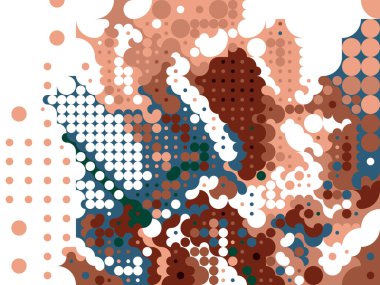 Dijital efektler. Çok renkli soyut arkaplan. Renkli desen. Poster, broşür, el ilanı ve kart için yaratıcı grafik tasarımı. Eşsiz duvar kâğıdı. Ağ, kumaş ve not defteri kapağı için arkaplan.