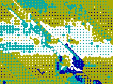 Dijital efektler. Çok renkli soyut arkaplan. Renkli desen. Poster, broşür, el ilanı ve kart için yaratıcı grafik tasarımı. Eşsiz duvar kâğıdı. Ağ, kumaş ve not defteri kapağı için arkaplan.