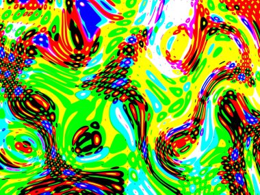 Dijital efektler. Çok renkli soyut arkaplan. Renkli desen. Poster, broşür, el ilanı ve kart için yaratıcı grafik tasarımı. Eşsiz duvar kâğıdı. Ağ, kumaş ve not defteri kapağı için arkaplan.