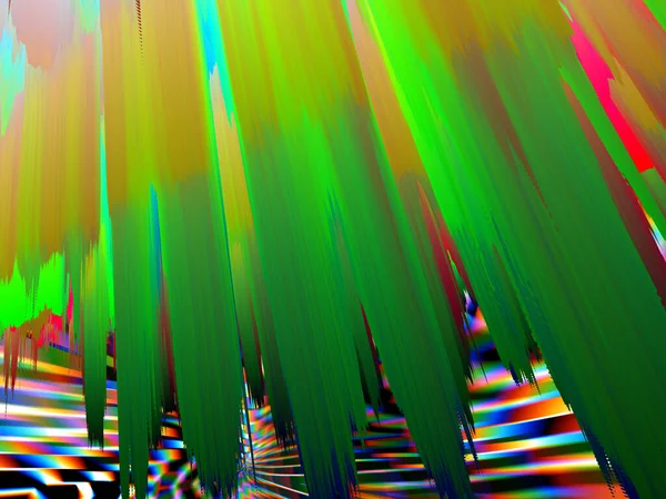 Digitale Effekter Multicolor Abstrakt Baggrund Farverigt Mønster Kreativt Grafisk Design - Stock-foto