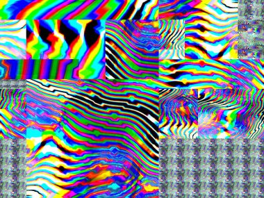 Dijital efektler. Çok renkli soyut arkaplan. Renkli desen. Poster, broşür, el ilanı ve kart için yaratıcı grafik tasarımı. Eşsiz duvar kâğıdı. Ağ, kumaş ve not defteri kapağı için arkaplan.