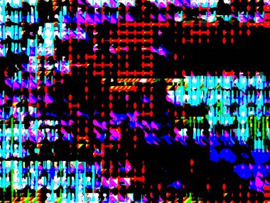 Dijital efektler. Çok renkli soyut arkaplan. Renkli desen. Poster, broşür, el ilanı ve kart için yaratıcı grafik tasarımı. Eşsiz duvar kâğıdı. Ağ, kumaş ve not defteri kapağı için arkaplan.