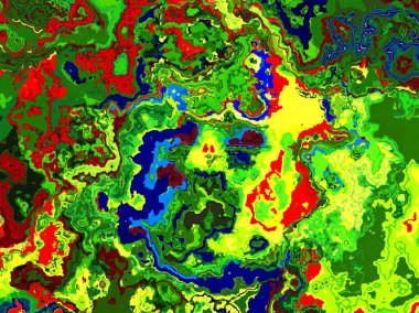 Dijital efektler. Çok renkli soyut arkaplan. Renkli desen. Poster, broşür, el ilanı ve kart için yaratıcı grafik tasarımı. Eşsiz duvar kâğıdı. Ağ, kumaş ve not defteri kapağı için arkaplan.