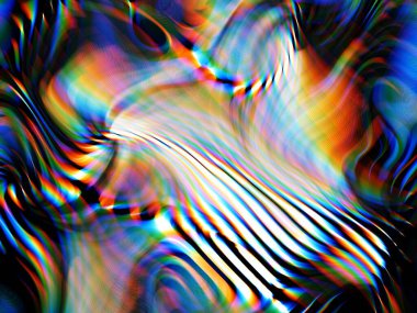 Dijital efektler. Çok renkli soyut arkaplan. Renkli desen. Poster, broşür, el ilanı ve kart için yaratıcı grafik tasarımı. Eşsiz duvar kâğıdı. Ağ, kumaş ve not defteri kapağı için arkaplan.