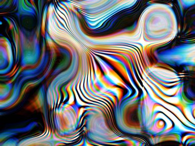 Dijital efektler. Çok renkli soyut arkaplan. Renkli desen. Poster, broşür, el ilanı ve kart için yaratıcı grafik tasarımı. Eşsiz duvar kâğıdı. Ağ, kumaş ve not defteri kapağı için arkaplan.