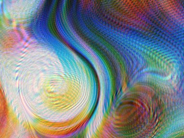 Dijital efektler. Çok renkli soyut arkaplan. Renkli desen. Poster, broşür, el ilanı ve kart için yaratıcı grafik tasarımı. Eşsiz duvar kâğıdı. Ağ, kumaş ve not defteri kapağı için arkaplan.