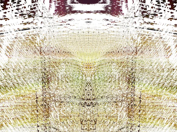 Цифровой Эффект Неоновое Свечение Симметрия Отражение Праздничное Оформление Абстрактный Размытый — стоковое фото