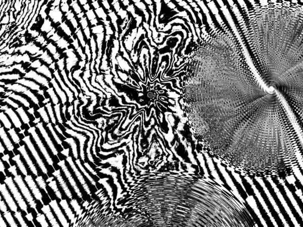 モノクロームの抽象的な背景 黒と白のパターン ハーフトーンの質感 — ストック写真