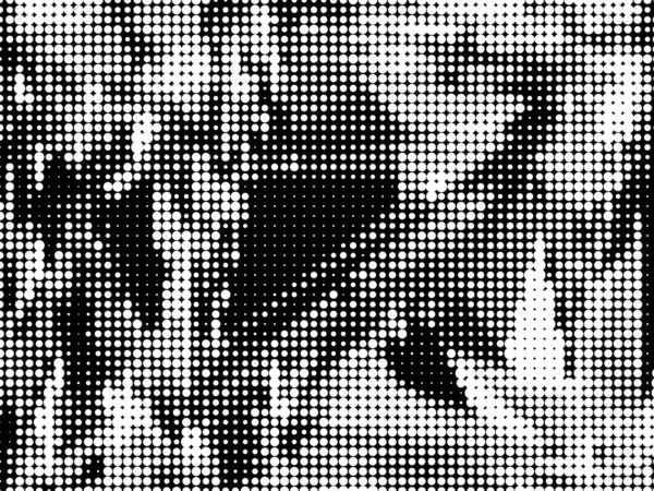 Monochrome Abstracte Achtergrond Zwart Wit Patroon Halftone Textuur — Stockfoto