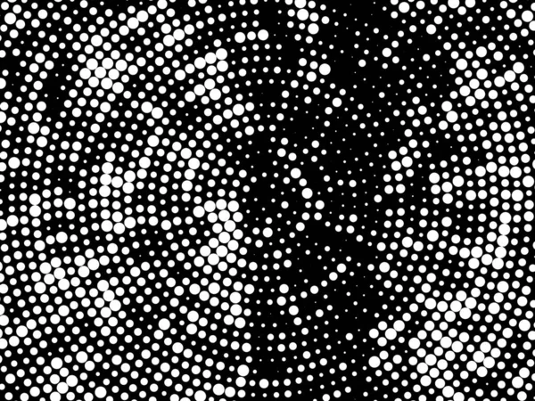 Monochrome Abstracte Achtergrond Zwart Wit Patroon Halftone Textuur — Stockfoto