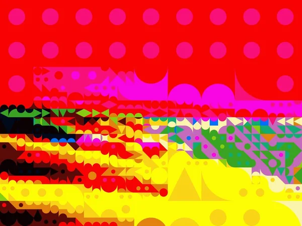 Multicolor Abstract Background Colorful Pattern Digital Effects Creative Graphic Design — Stock Photo, Image