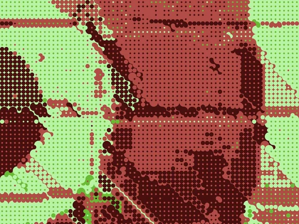 Wielokolorowe Abstrakcyjne Tło Kolorowy Wzór Efekty Cyfrowe Kreatywny Projekt Graficzny — Zdjęcie stockowe