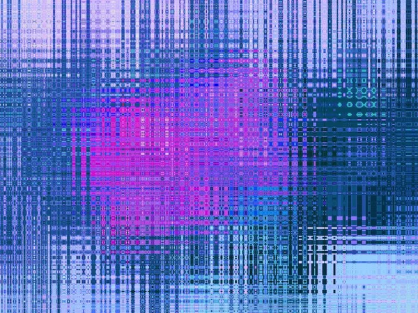 Efekty Cyfrowe Neonowy Blask Symetria Odbicie Świąteczna Dekoracja Abstrakcyjne Niewyraźne — Zdjęcie stockowe