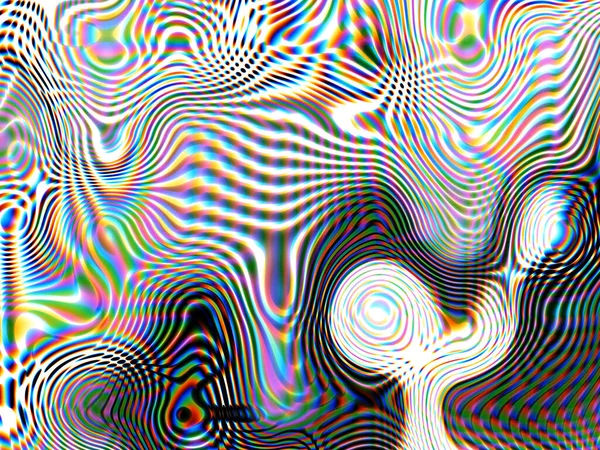 Efekty Cyfrowe Wielokolorowe Abstrakcyjne Tło Kolorowy Wzór Kreatywny Projekt Graficzny — Zdjęcie stockowe