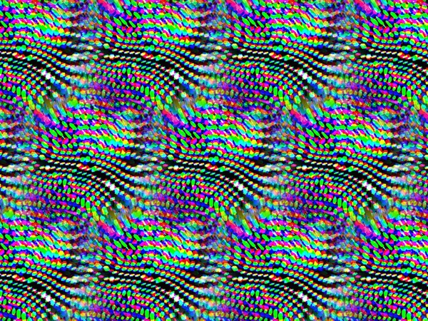 Vielfarbiger Abstrakter Hintergrund Digitale Effekte Geometrische Textur Buntes Muster Kreatives — Stockfoto