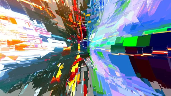 Çok renkli soyut arkaplan. Renkli desen. Dijital efektler. Poster, broşür, el ilanı ve kart için yaratıcı grafik tasarımı. Eşsiz duvar kâğıdı. Ağ, kumaş ve not defteri kapağı için arkaplan.