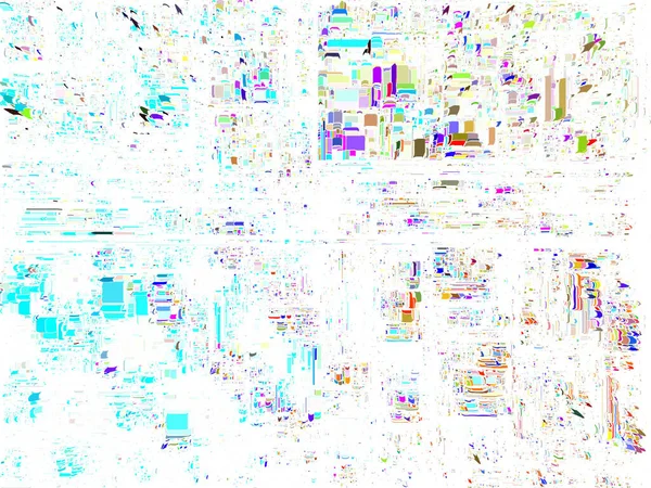 Efeitos Digitais Fundo Abstrato Multicolorido Padrão Colorido Design Gráfico Criativo — Fotografia de Stock