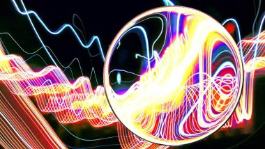 Dijital efektler. Çok renkli soyut arkaplan. Renkli desen. Poster, broşür, el ilanı ve kart için yaratıcı grafik tasarımı. Eşsiz duvar kâğıdı. Ağ, kumaş ve not defteri kapağı için arkaplan.