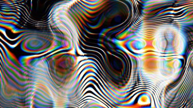 Dijital efektler. Çok renkli soyut arkaplan. Renkli desen. Poster, broşür, el ilanı ve kart için yaratıcı grafik tasarımı. Eşsiz duvar kâğıdı. Ağ, kumaş ve not defteri kapağı için arkaplan.