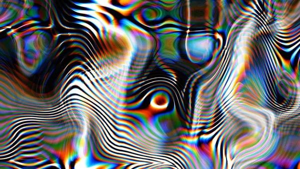 Digitale Effecten Meerkleurige Abstracte Achtergrond Kleurrijk Patroon Creatief Grafisch Ontwerp — Stockfoto