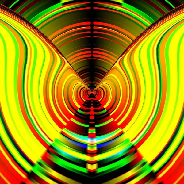 Fractale Abstracte Achtergrond Digitale Effecten Feestelijke Versiering Kleurrijk Patroon Geometrische — Stockfoto