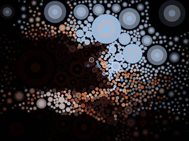 Dijital efektler. Geometrik soyut arkaplan. Renkli desen. Benzersiz bir doku. Şenlik dekorasyonu. Poster, broşür, el ilanı ve kart için yaratıcı grafik tasarımı. Ağ, kumaş ve örtü için arkaplan.