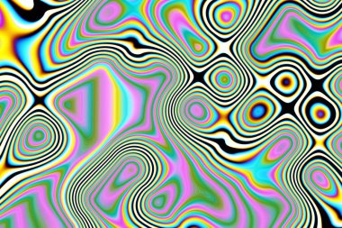 Dijital efektler. Çok renkli soyut arkaplan. Renkli desen. Poster, broşür, el ilanı ve kart için yaratıcı grafik tasarımı. Eşsiz duvar kâğıdı. Ağ, kumaş ve not defteri kapağı için arkaplan.